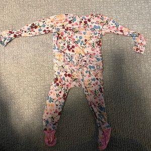 Posh peanut newborn ruffle sleeper